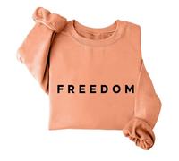 Freedom Sweashirt Women Vintage Democracy American Patriot Freedom Shirt Unisex