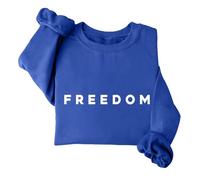 Freedom Sweashirt Women Vintage Democracy American Patriot Freedom Shirt Unisex
