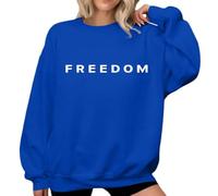 Freedom Sweatshirt for Women Men USA Charlie Kirk Liberty Theme Long Sleeve Unisex Democracy American Patriot Shirts
