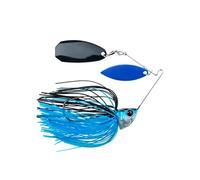 FREEDOM TACKLE Speed Freak Compact Spinnerbait | High-Speed Keel-Head Spinnerbait | Kilter Blade, Weed-Resistant Design | Twilight, 1/4 oz
