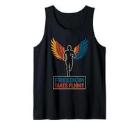Freedom Takes Flight Running Spirit Tank Top