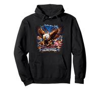 Freedom Talon Storm Patriotic Eagle Art Pullover Hoodie