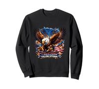 Freedom Talon Storm Patriotic Eagle Art Sweatshirt