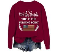 Freedom This Is The Turning Point Sweatshirt This Is The Turning Point Pullover Hoodie Claret