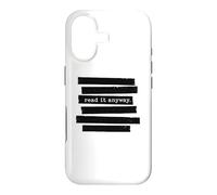 Freedom to Read Banned Books Anti Book Banning Case for iPhone 17
