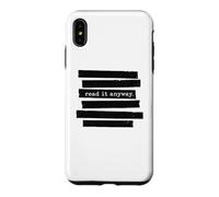 Freedom to Read Banned Books Anti Book Banning Case for iPhone XS Max