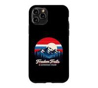 Freedom Trails Mountain Tales 4th of July Patriotic Retro Case for iPhone 11 Pro