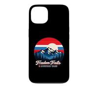 Freedom Trails Mountain Tales 4th of July Patriotic Retro Case for iPhone 13
