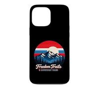 Freedom Trails Mountain Tales 4th of July Patriotic Retro Case for iPhone 13 Pro Max