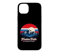 Freedom Trails Mountain Tales 4th of July Patriotic Retro Case for iPhone 14 Plus