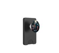 Freedom two wheels the epic dark motorbike PopSockets PopWallet for MagSafe