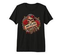 Freedom Vintage Tattoo Style || No Fear Stay Strong Rebel Premium T-Shirt