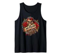 Freedom Vintage Tattoo Style || No Fear Stay Strong Rebel Tank Top