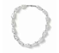 Freedom White Irregular Pearl Necklace