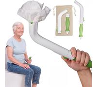 FreedomWand: Multipurpose Toilet Aid - 14.5” Toilet Paper Helper for All People with Range of Motion Limitations - Portable Toilet Aid for Holding Tissue, Razor, and Other Personal Hygiene Products