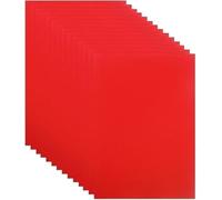 Freedy 20 pcs Red Color Sheets (180-240 GSM) Copy Printing Papers/Art and Craft Paper A4 Sheets Double Sided Colored Origami Folding School, Office Stationery B
