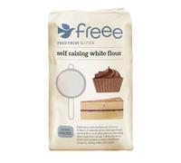 Freee 1kg Gluten Free Vegan Self Raising White Flour Pack of 1 Sponge Cake Pancake Mix Baking Agent with Welari Thank You Card | (1pack) (1kg)