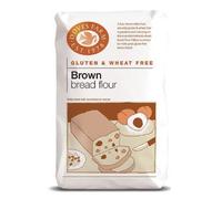 FREEE Gluten Free Brown Bread Flour 1kg - Wheat-Free Flour Blend for Bread Making - Suitable for Oven & Bread Machine - Vegan, Coeliac UK Certified, Kosher & Halal
