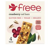 FREEE Gluten Free Organic Cranberry Oat Bars 4 x 35g