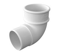 Freeflow FRR 524W White 68mm Round 90 Degree Offset Bend