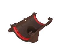 Freeflow FRR605LB Brown 112mm Half Round Gutter Running Outlet