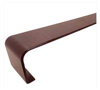 Freefoam Plain Fascia Board Joiner (Single) - Woodgrain Rosewood