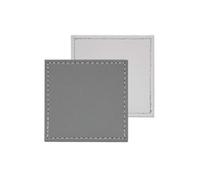 Freeform Duo Coasters Grey/White, Set of 4