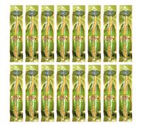 FREEGRIN Pack of 16 Natural Miswak Toothbrush - Vacuum Sealed Traditional Toothbrush Stick - for Healthy Teeths,Gums and Fresh Breath (Mint Flavor)