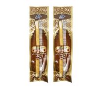 FREEGRIN Pack of 2 Natural Miswak Toothbrush - Vacuum Sealed Traditional Toothbrush Stick - for Healthy Teeths,Gums and Fresh Breath (Clove Flavor)