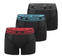 FREEGUN Men's Fgakt/1/Bm/Pk3 Boxer Shorts Briefs, Black2, L