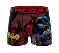 FREEGUN DC Comics Batman Gotham City Men's Boxer Shorts, Batman Red DC24, M