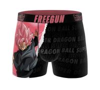 FREEGUN Dragon Ball Super Men's Boxer Shorts, Black Goku DBS14, M