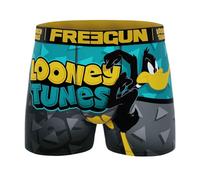 FREEGUN Looney Tunes Men's Boxer Shorts, Daffy Duck Loo12, M