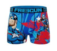 FREEGUN Marvel Avengers Captain America Men's Boxer Shorts, Mv16, L