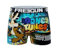 FREEGUN | Men's Boxer Briefs | Boxer Shorts for Men with Looney Tunes Print, Soft and Comfortable | Men's Boxer Shorts | Men's Boxer Shorts | Funny Boxer Men, Size XXL, Looney Tunes Print, XXL