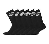 FREEGUN Men's Fg/1/Tenx6/Bottom/N Socks, Black, 43-46