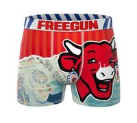 FREEGUN Men's Microfibre Boxer Shorts The Laughing Cow, Vintage 3, L