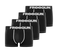 FREEGUN Men's Boxer Fg/1/Bmx4 Shorts, Black, L