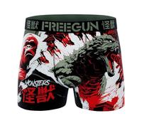 FREEGUN Men's Street Art Boxer Shorts, Kai Monsters, L