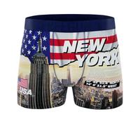 FREEGUN Men's USA Collection Boxer Shorts, A78, S