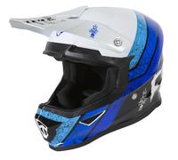 Freegun XP4 Stripes Motocross Helmet, blue, size 2XL for Men