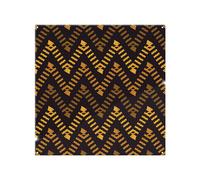 Freehand Horizontal Zigzag Chevron Stripes Boho Chic Splash Back Benjamin Tate Design Natural One Size