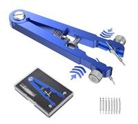 Freejoy Watch Spring Bar Plier Tool Kit, 6825 Spring Bar Tweezer Tool with Durable 8 Alloy Steel Pins for Watch Wrist Bands Strap Removal Repair Set, Blue, Modern