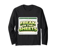 Freek in The Sheets Funny Speadsheet Expert Accountant Pun Long Sleeve T-Shirt