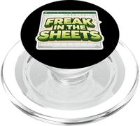 Freek In The Sheets Funny Speadsheet Expert Accountant Pun PopSockets PopGrip for MagSafe