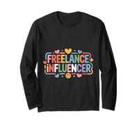Freelance Influencer Content Creator Vlogger - Long Sleeve T-Shirt