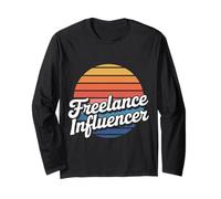 Freelance Influencer Content Creator Vlogger |- Long Sleeve T-Shirt
