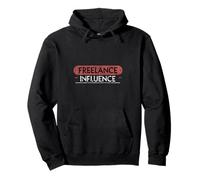 Freelance Influencer Content Creator Vlogger Pullover Hoodie