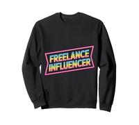 Freelance Influencer Content Creator Vlogger |- Sweatshirt