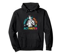 Freelance Miles Activated Remote Work Travel Design Pullover Hoodie